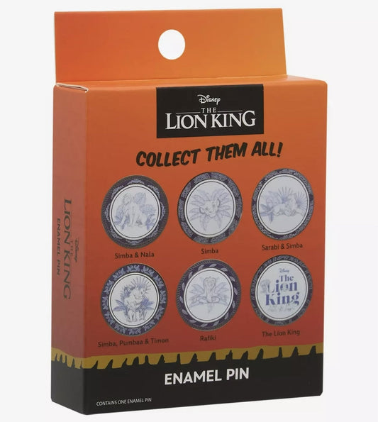 The Lion King Porcelain Plates Blind Box Pin Set at BoxLunch