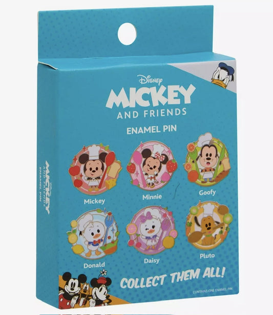 Mickey & Friends Chef Blind Box Pin Set at BoxLunch