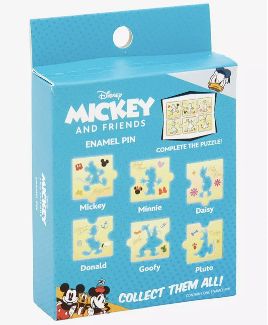 Mickey and Friends Puzzle Blind Box Pin Set at BoxLunch
