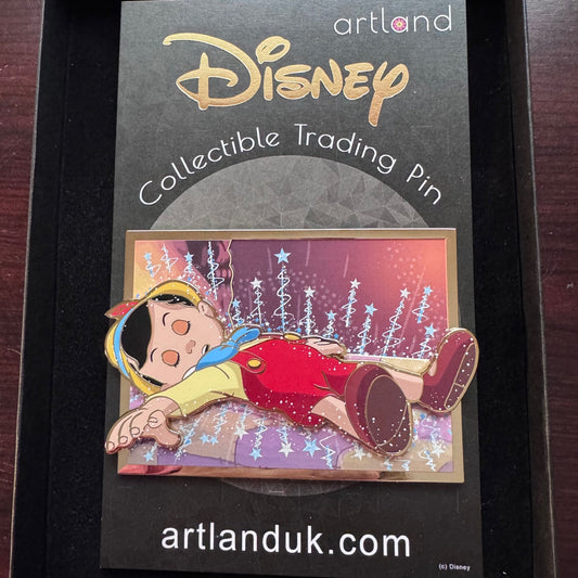 Pinocchio Wish Come True Jumbo Disney Pin by ArtLand