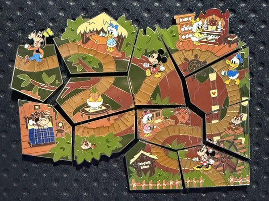 Swiss Family Treehouse WDW Puzzle Mystery Pins