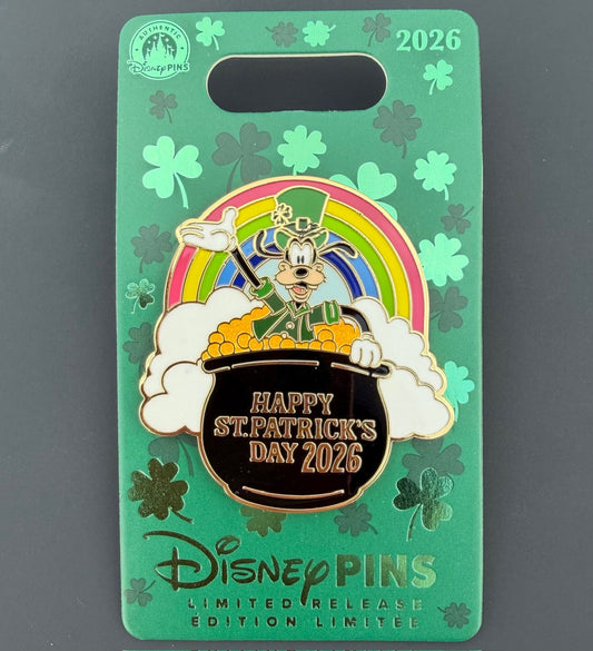 Goofy - Happy St. Patrick’s Day 2026 Disney Pin