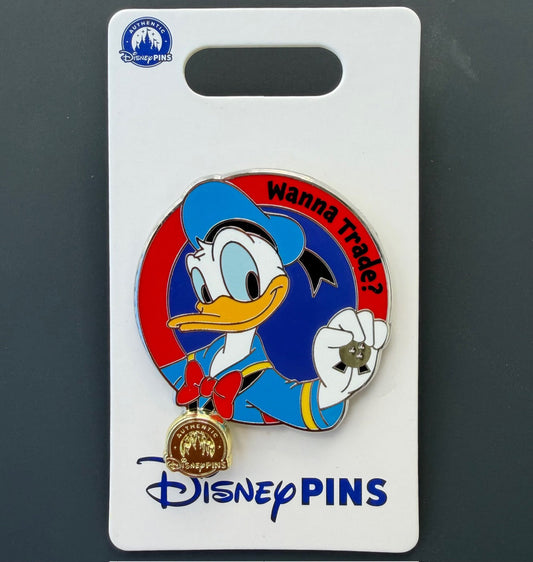 Donald Duck Wanna Trade Disney Pin