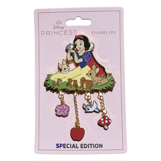Snow White Forest Friends Dangle Pin at DPB Store