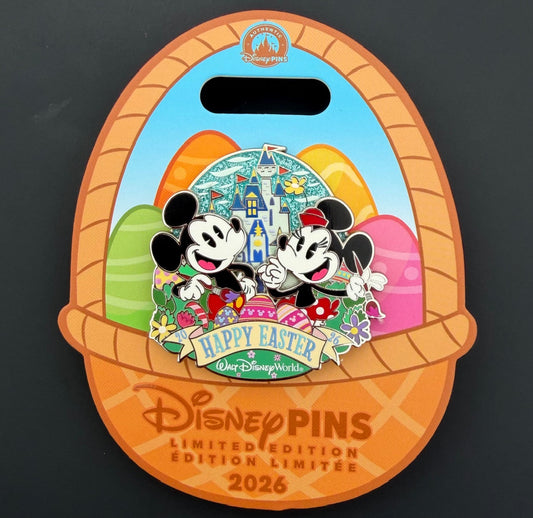 Happy Easter 2026 Walt Disney World Pin