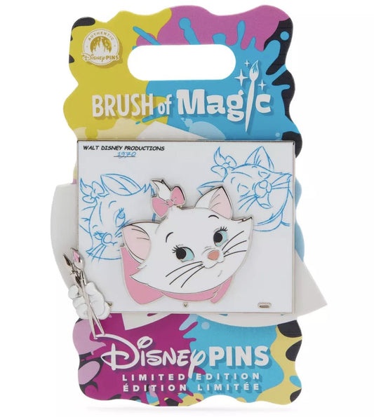 Marie Brush of Magic Pin at Disney Store