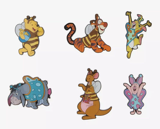 Winnie The Pooh Butterflies Blind Box Pin Set - Hot Topic