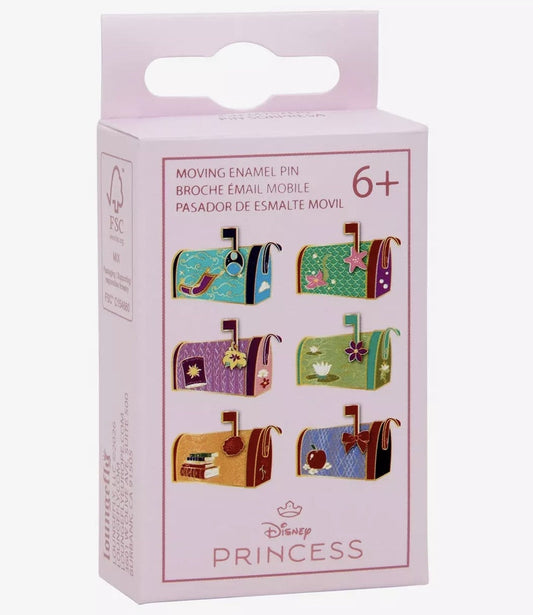 Disney Princess Mailbox Blind Box Moving Pin Set at BoxLunch