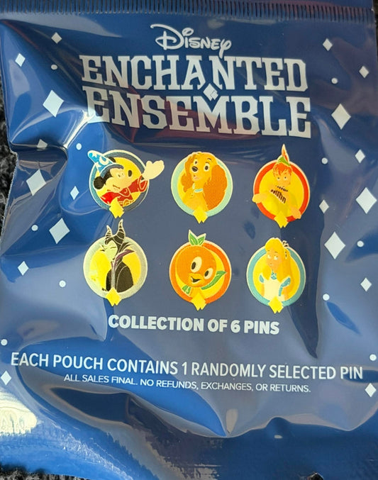 Enchanted Ensemble Mystery Pin Set at Disney Parks 2
