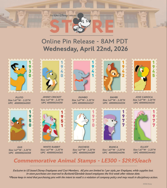 Commemorative Animal Stamps Series #7 at The Walt Disney Company Store
