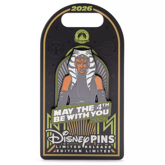 Ahsoka Tano ''May the 4th Be With You'' Star Wars Day 2026 Pin at Disney Store