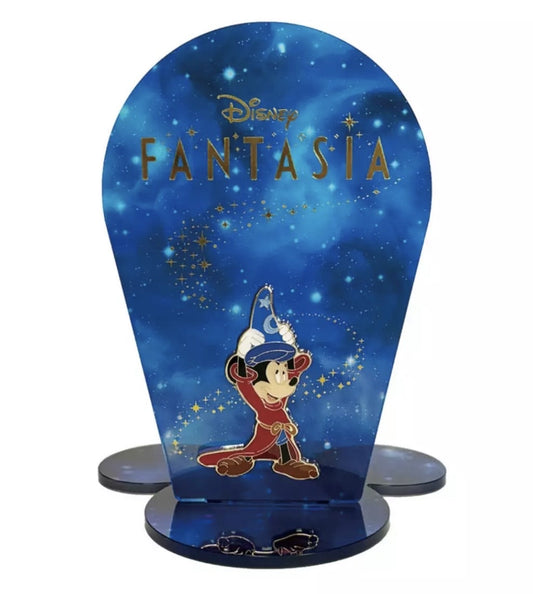 Fantasia Sorcerer Mickey Pin & Stand - Disney Store Japan
