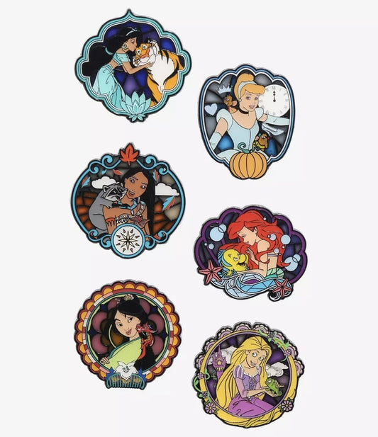 Disney Princess Sidekick Blind Box Pin Set - Hot Topic