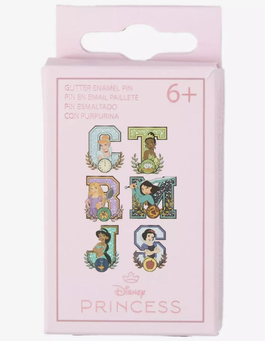 Disney Princess Initial Blind Box Pin Set at BoxLunch