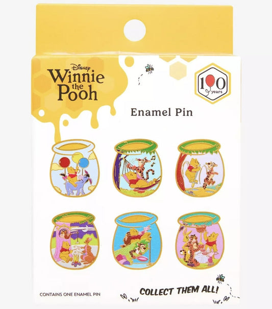 Winnie the Pooh Character Honey Pot Blind Box Pin Set at BoxLunch