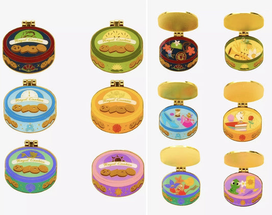 Disney Princess Royal Cookies Hinged Blind Box Pin Set - BoxLunch