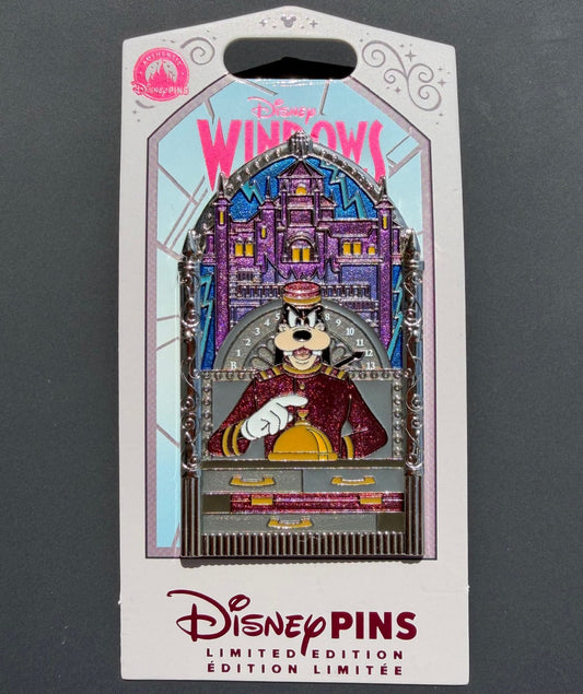 Tower of Terror Windows of Attraction Disney Pin