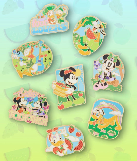Summer 2026 Limited Edition Pin Series at Disney Store UK/Europe