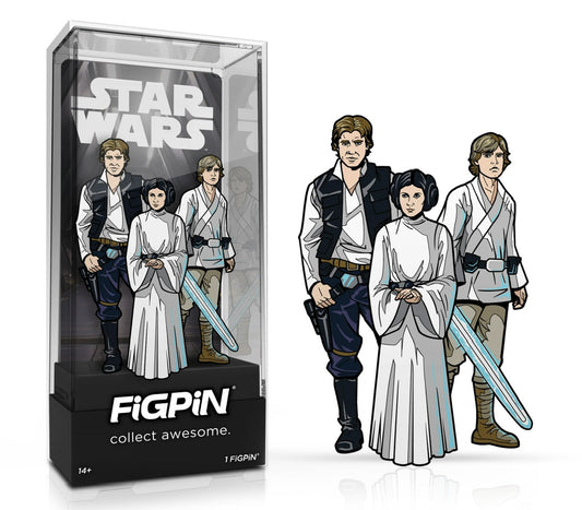 Han Solo, Princess Leia & Luke Skywalker Star Wars Day 2026 FiGPiN Release