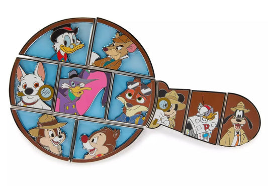 Disney Daring Detectives Mystery Pin Set