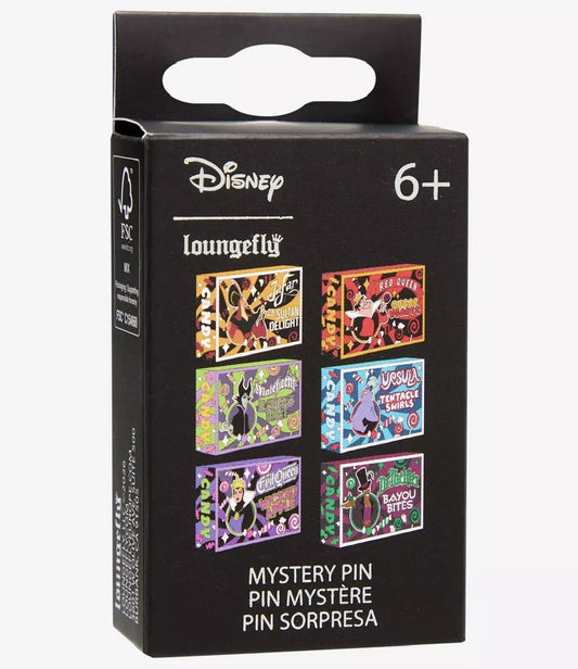 Disney Villains Candy Box Blind Box Pin Set at BoxLunch
