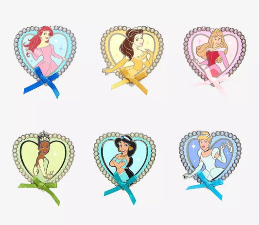Disney Princess Heart Portraits Blind Box Pin Set at BoxLunch