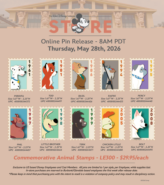 Commemorative Animal Stamps Series #8 at The Walt Disney Company Store