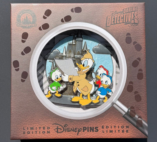 Magic Kingdom Daring Detectives Mini Jumbo Pin