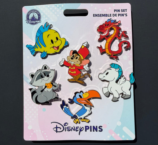 Disney Sidekicks Booster Pin Set at Disney Parks