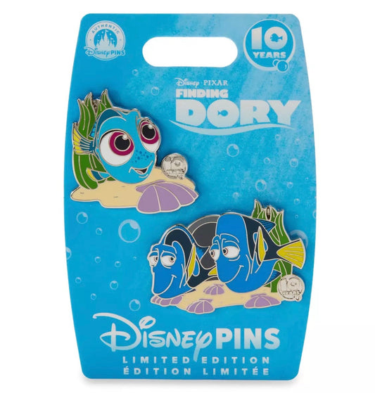 Finding Dory 10th Anniversary Pin Set at Disney Store