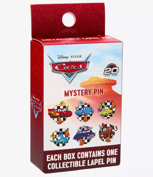 Disney Pixar Cars Checker Blind Box Pin Set at Hot Topic