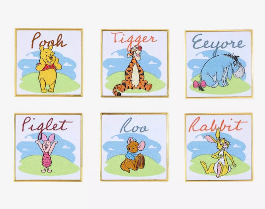 Winnie the Pooh Character Portraits Blind Box Pin Set at BoxLunch