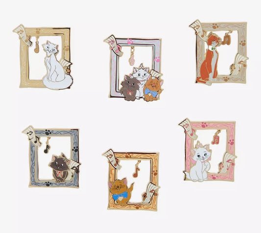 The Aristocats Character Frames Blind Box Pin Set at BoxLunch