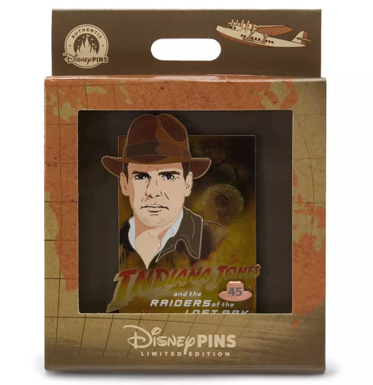 Indiana Jones and the Raiders of the Lost Ark 45th Anniversary Pin at Disney Store