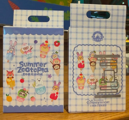 Summer Zootopia Mystery Pin Set at Shanghai Disney Resort