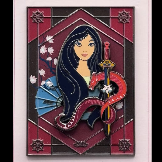 Mulan & Mushu 'Yong Shi' Brave Warrior Pin at PinAPalooza