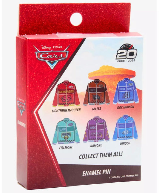 Disney Pixar Cars Racing Jacket Blind Box Pin Set at BoxLunch