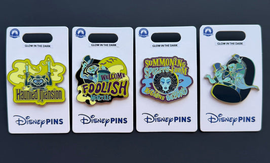 The Haunted Mansion 2026 Open Edition Pins at Disney Parks