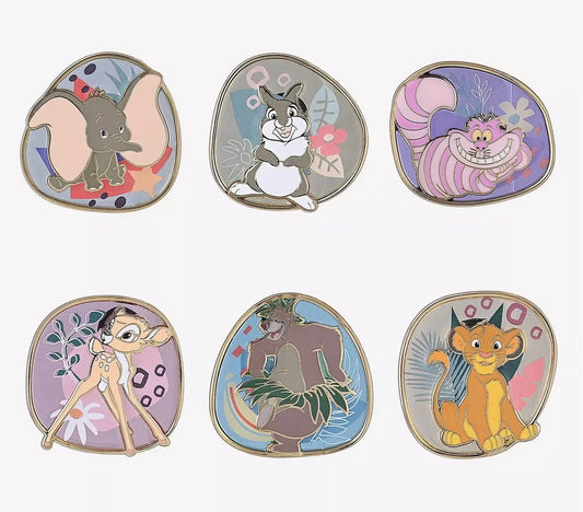 Disney Animal Characters Blind Box Pin Set - BoxLunch