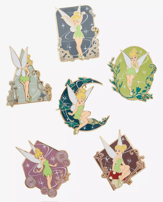 Peter Pan Tinker Bell Portraits Blind Box Pin Set at BoxLunch