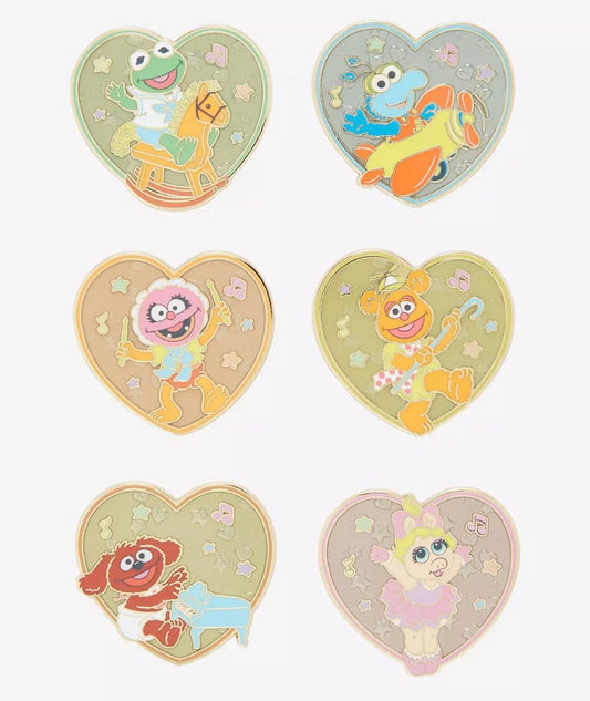 Muppet Babies Heart Blind Box Pin Set at BoxLunch
