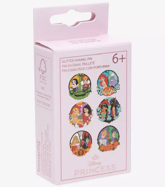 Disney Princess & Villain Halloween Blind Box Pin Set at Hot Topic