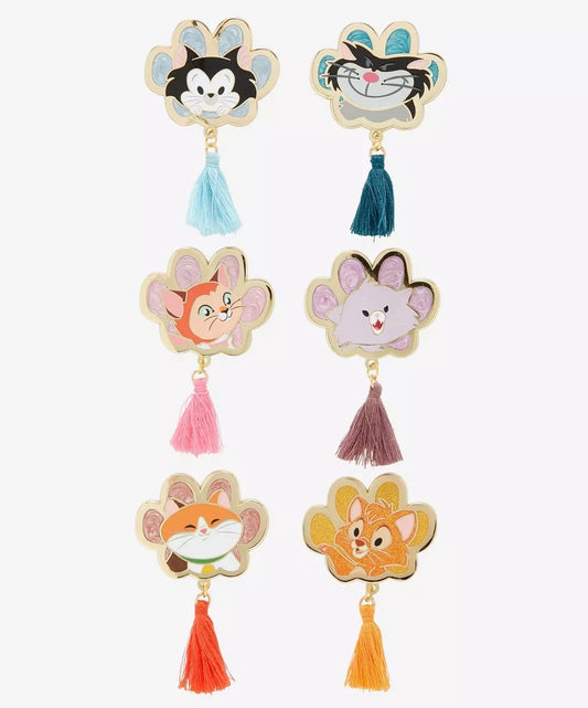 Disney Cats Tassel Blind Box Pin Set at BoxLunch