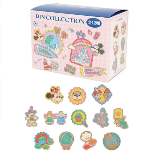 Tokyo Disney Resort 2026 Motifs Mystery Pin Set