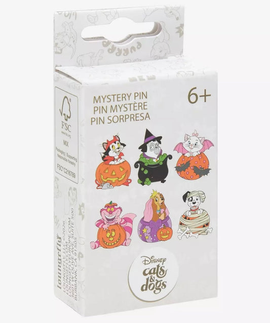 Disney Cats & Dogs Halloween Blind Box Pin Set at Hot Topic