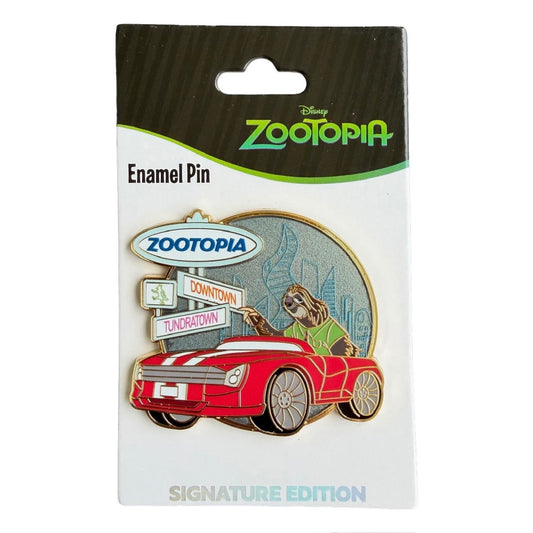 Zootopia Flash Car Disney Pin at DPB Store