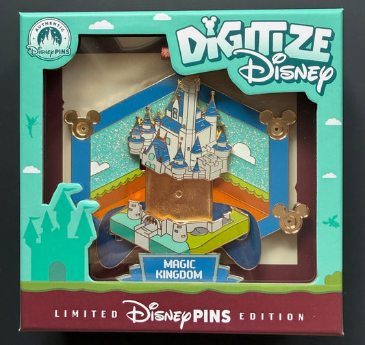 Magic Kingdom Digitize Disney Jumbo Pin