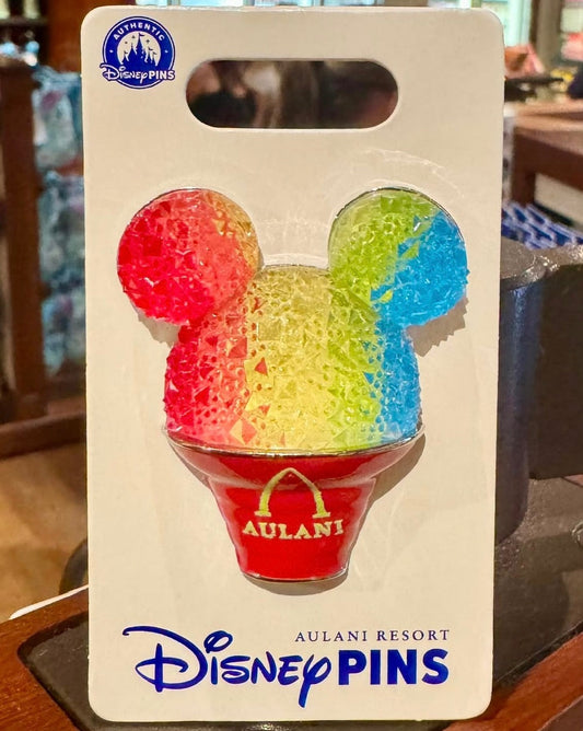 New Aulani Disney Resort Shave Ice 3D Pin