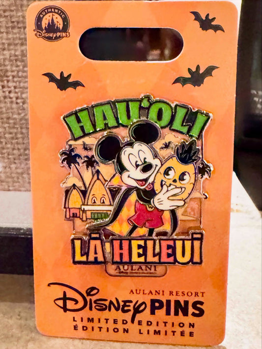 Aulani Resort Halloween 2026 Disney Pin