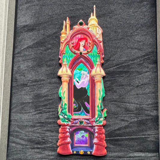 The Little Mermaid Ariel Jumbo Castle Series Pin by ArtLand